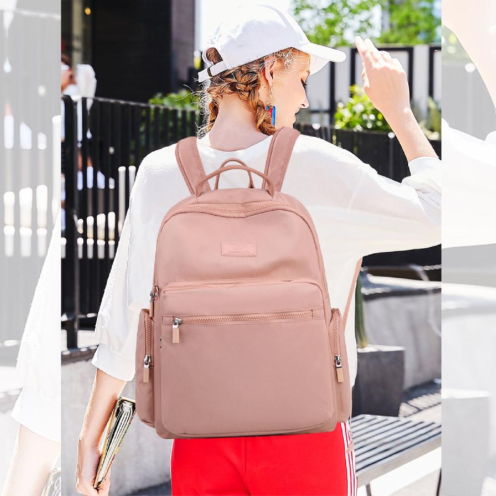Nicole & Doris Lightweight Backpack Multi Pocket Rucksack