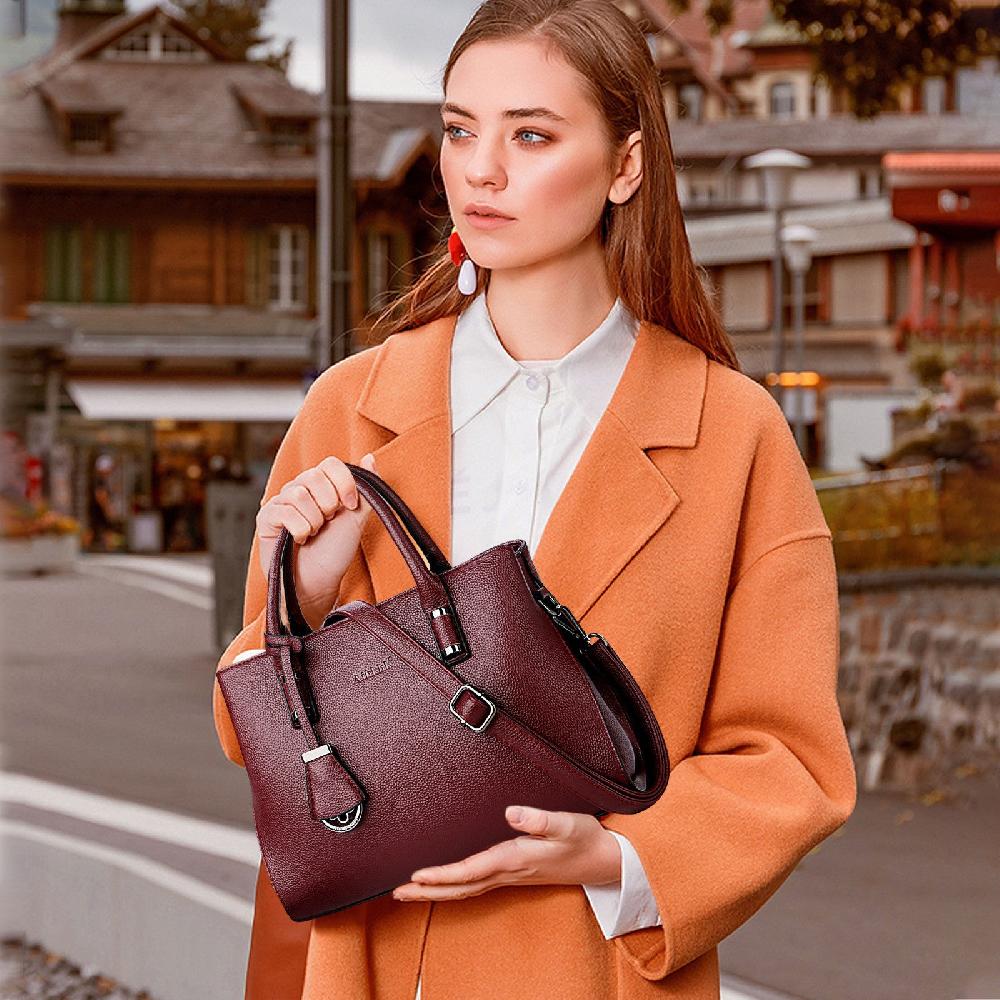 Nicole & Doris Minimalist Plain Messenger Bag / Handbag