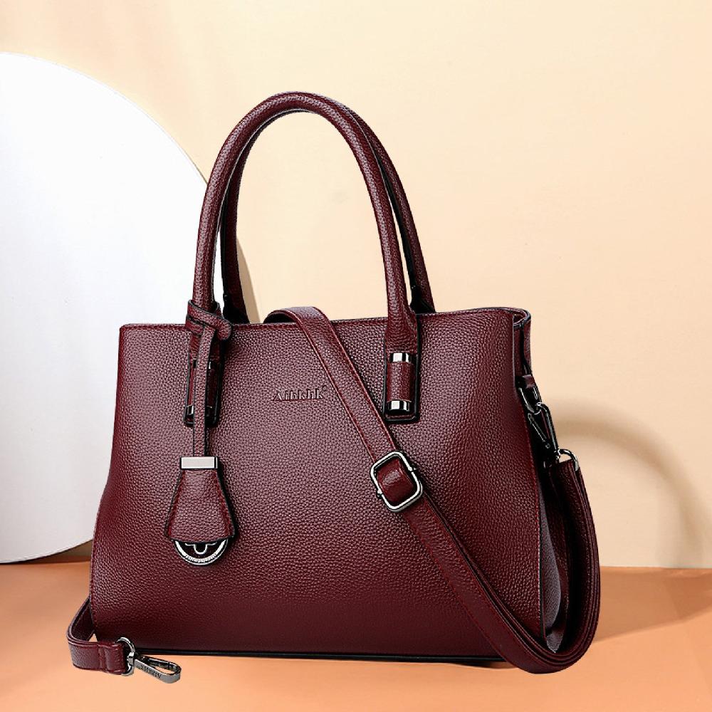 Nicole & Doris Minimalist Plain Messenger Bag / Handbag