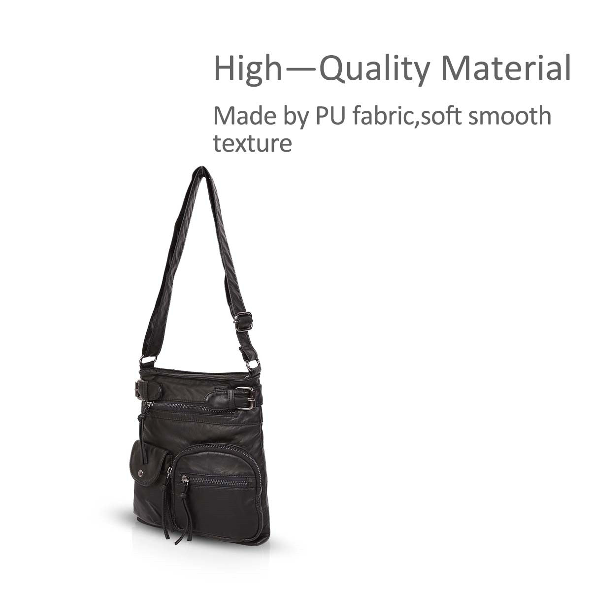 Nicole & Doris Multiple Pockets Large Capacity Messenger Bag