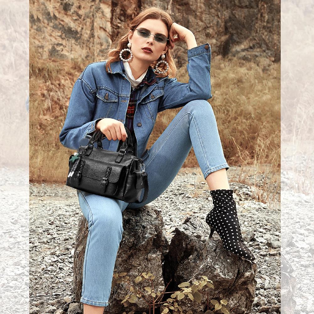 Nicole & Doris Multiple Pockets Women's Cross-body Bags