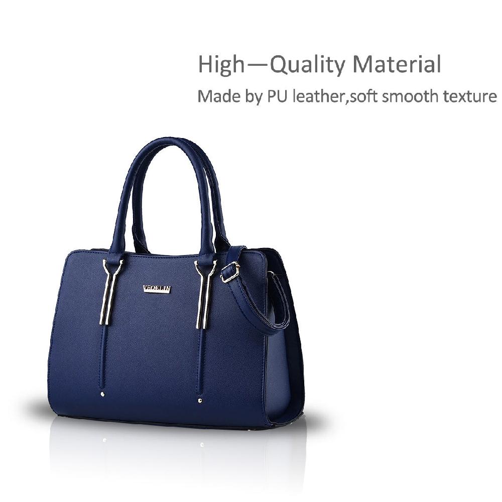 Nicole & Doris New Simple Single Colour Women Handbag