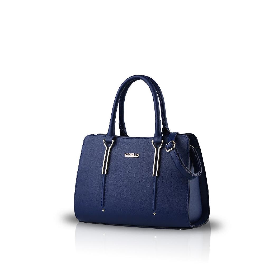 nicole & doris New Simple Single Colour Women Handbag