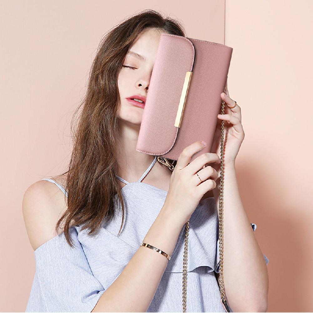 Nicole & Doris 2 Pcs Gold Line Handbags Set