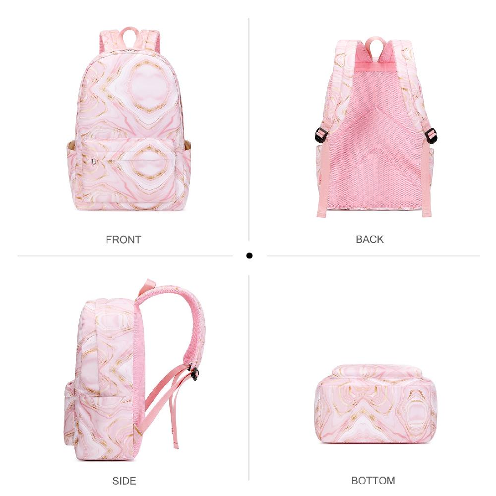 Nicole & Doris Backpack Set With Insulated Lunch Bag