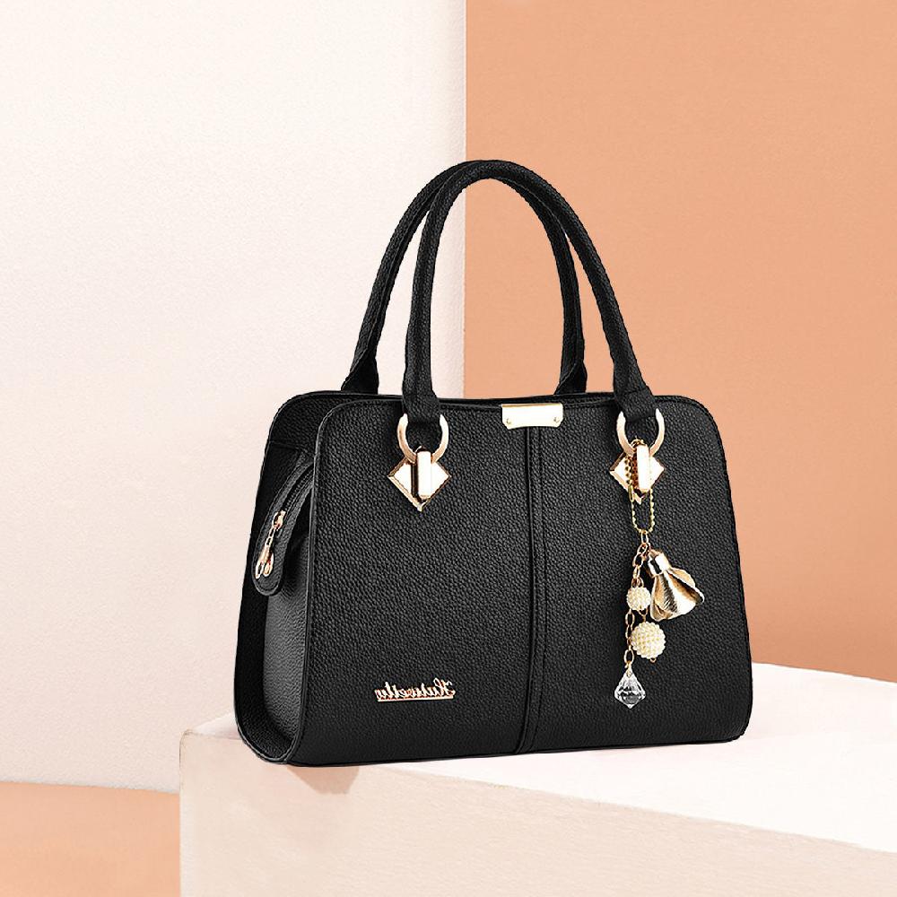 Nicole & Doris Bag Charm Decor Ladies Messenger Bag