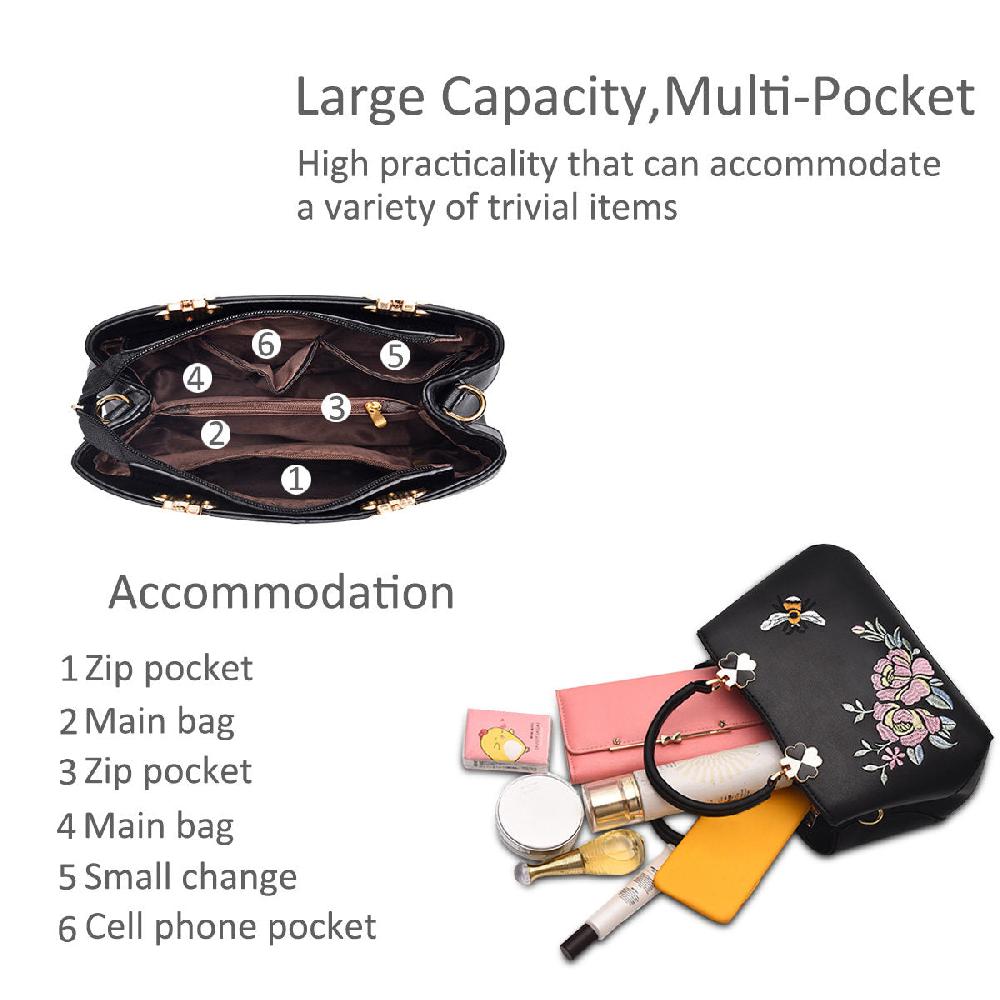 Nicole & Doris Bee Decor Messenger Bag