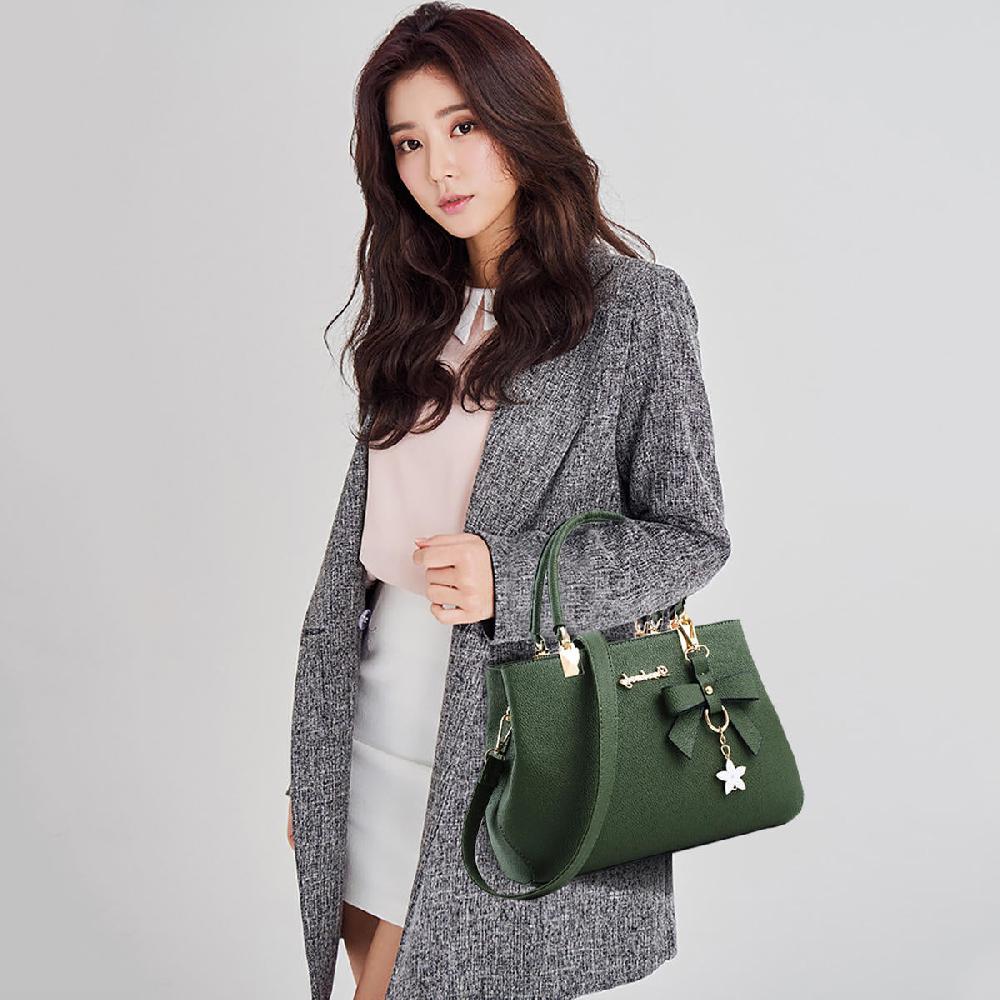 Nicole & Doris Bow & Sakura Decor Handbag