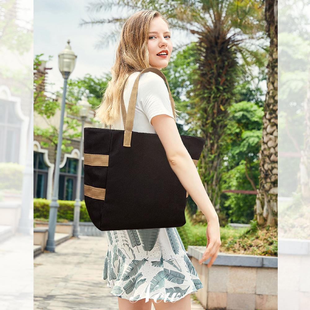 Nicole & Doris Canvas & Fabric Shopping Bag