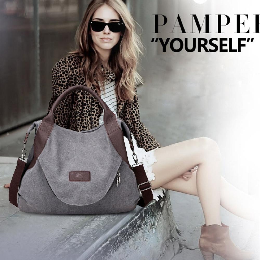 Nicole & Doris Canvas Tote Bag