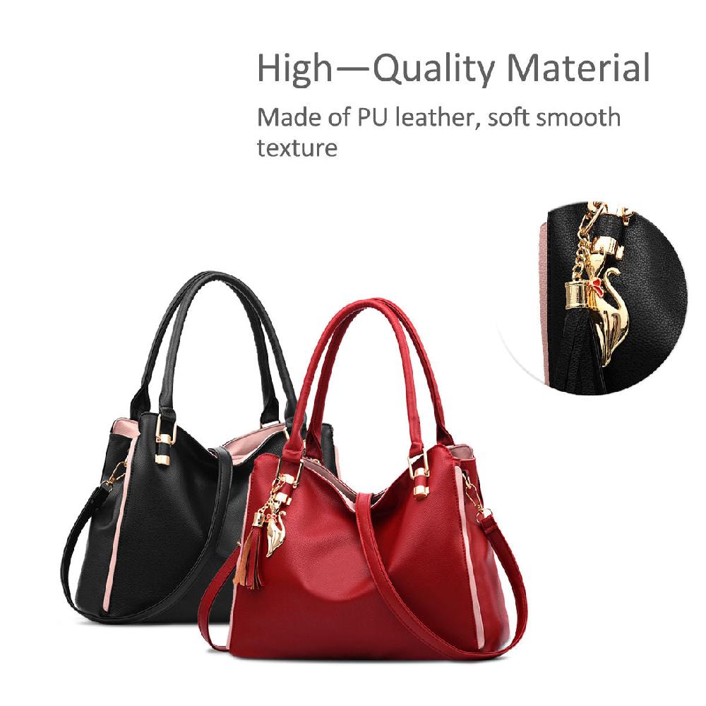 Nicole & Doris Cat Bag Charm Decor Handbag