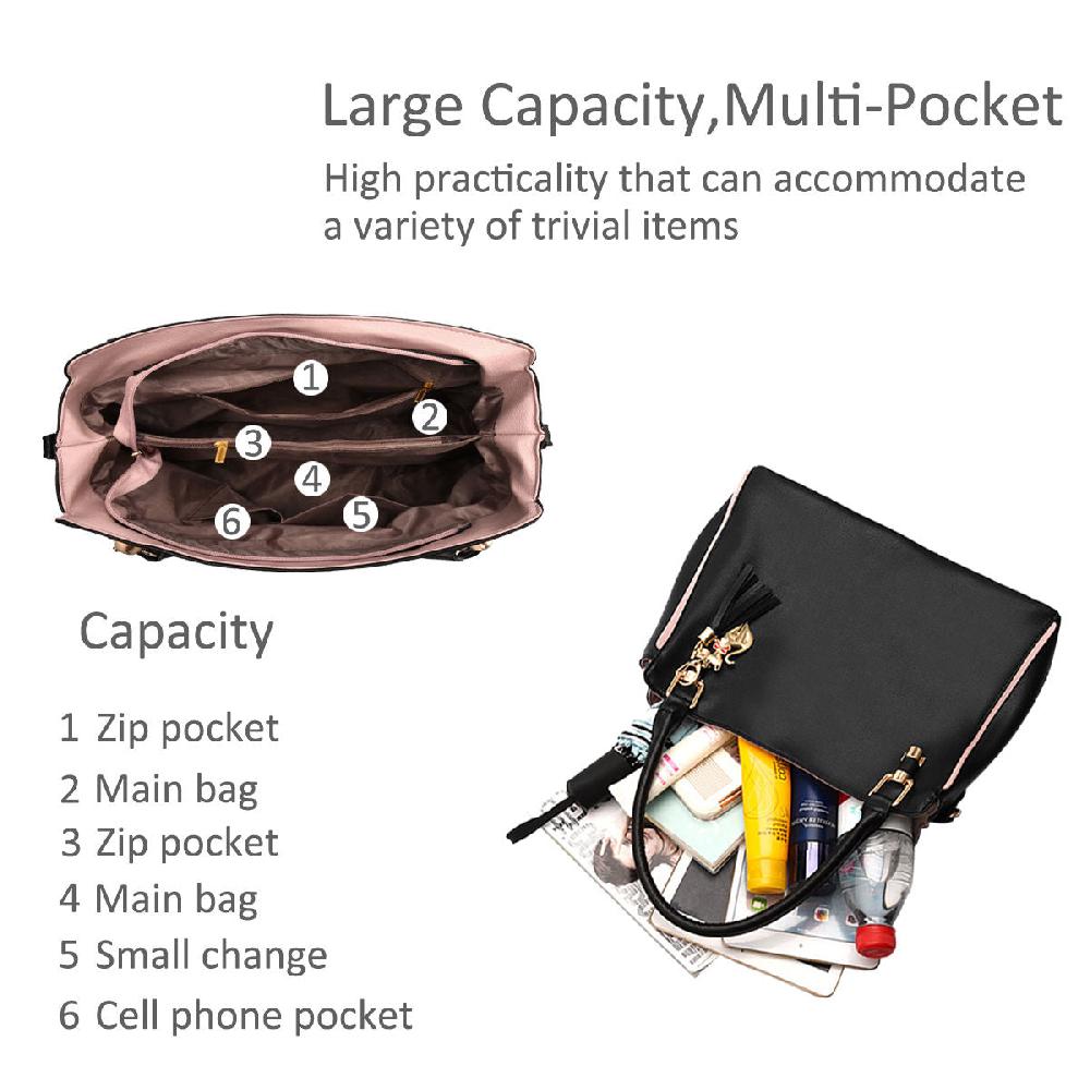 Nicole & Doris Cat Bag Charm Decor Handbag