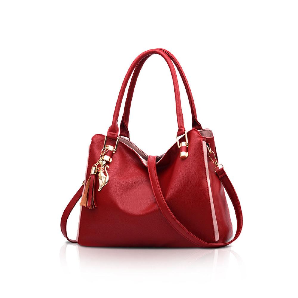 nicole & doris Cat Bag Charm Decor Handbag