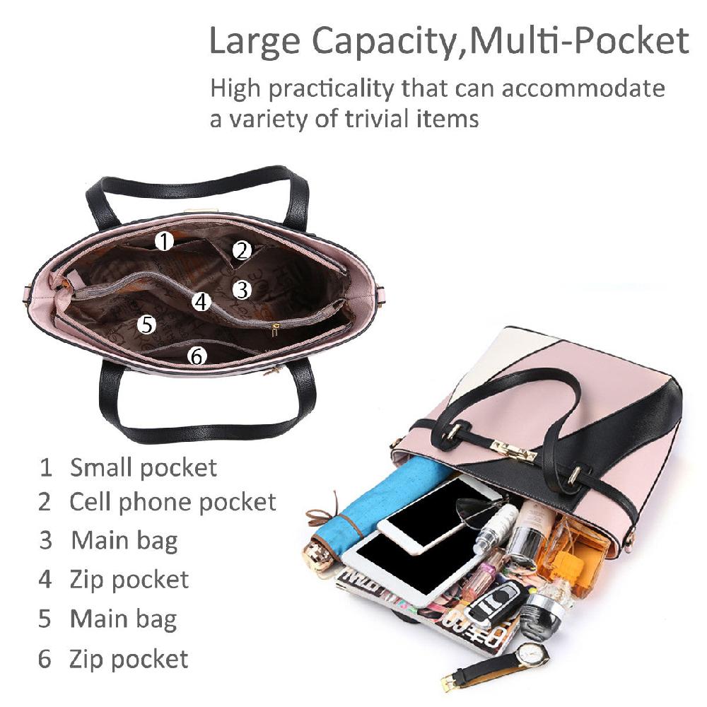 Nicole & Doris Chic Three Colours Ladies Handbag