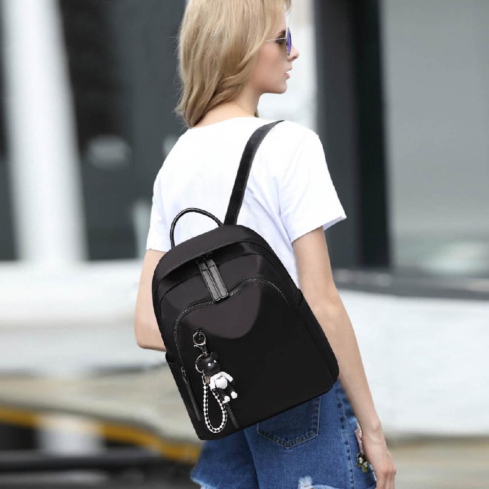 Nicole & Doris Classic Embroidery Schoolbag Backpack