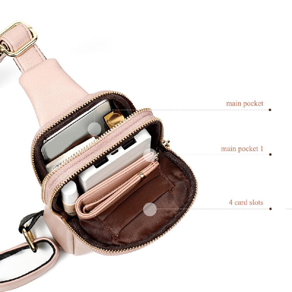 Nicole & Doris Classic Letter Graphic Messenger Bag