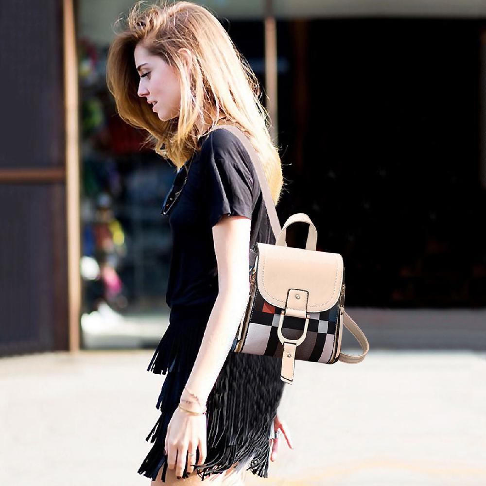 Nicole & Doris Classic Mini Backpack For Ladies