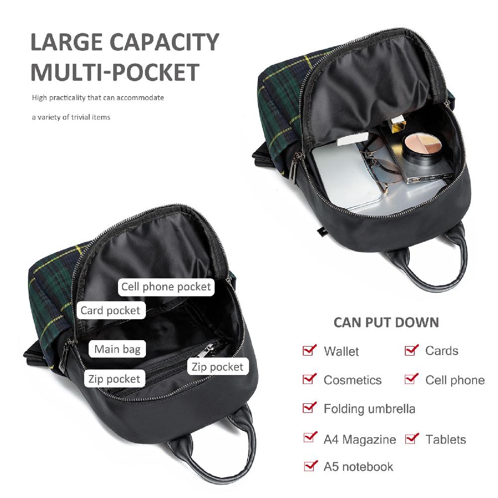 Nicole & Doris Classic Oxford Cloth Backpack