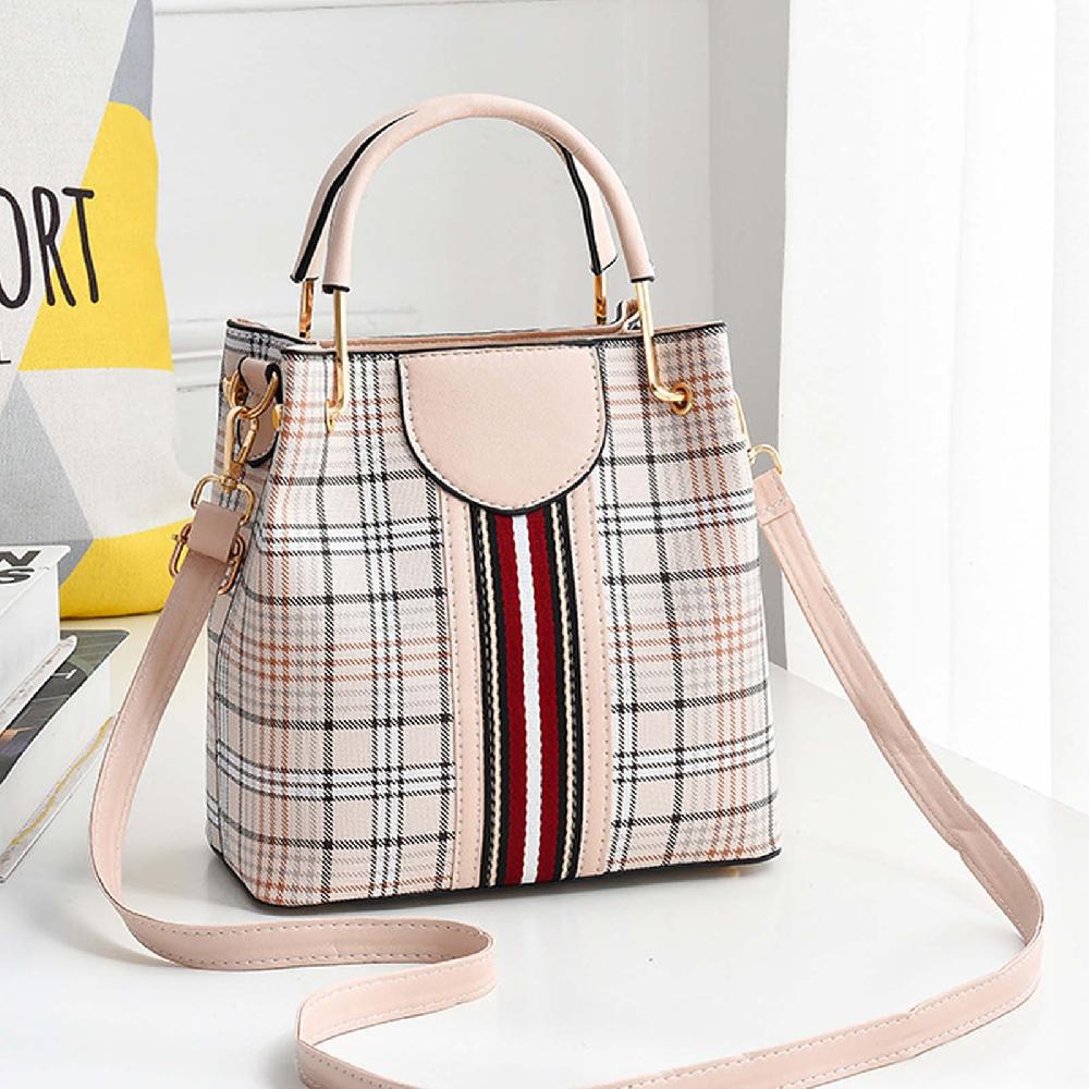 Nicole & Doris Classic Pattern Messenger Bag