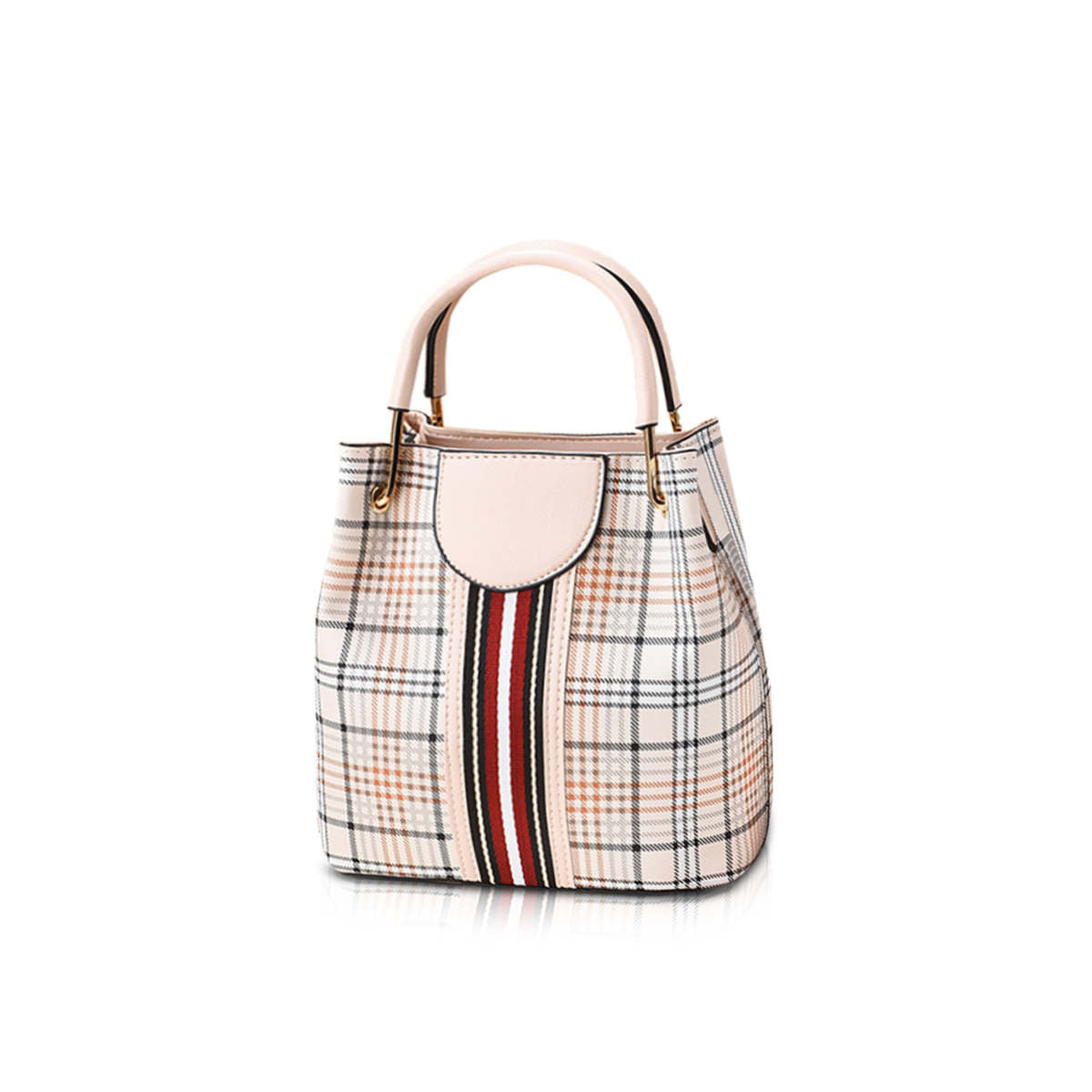 nicole & doris Classic Pattern Messenger Bag