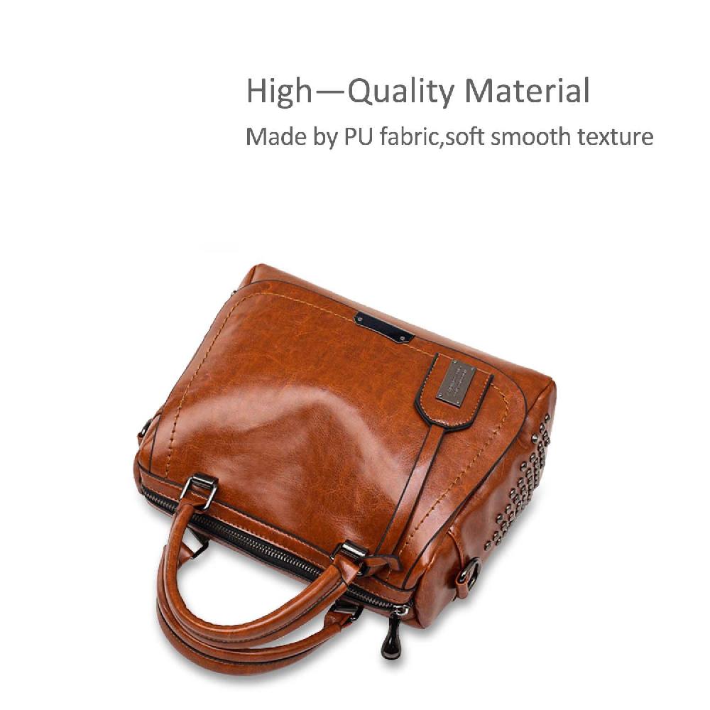 Nicole & Doris Classic & Retro Faux Leather Handbag