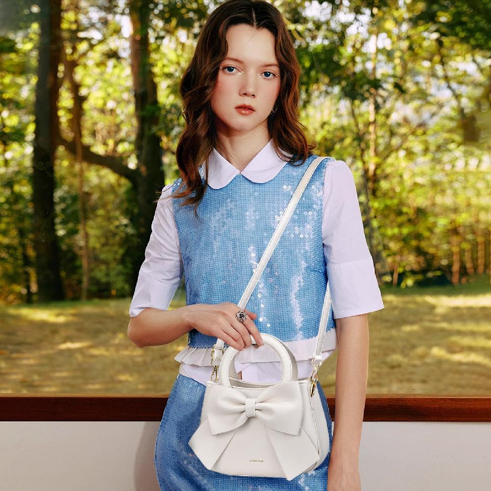 Nicole & Doris Cute Crossbody Bag Bowknot Handbag