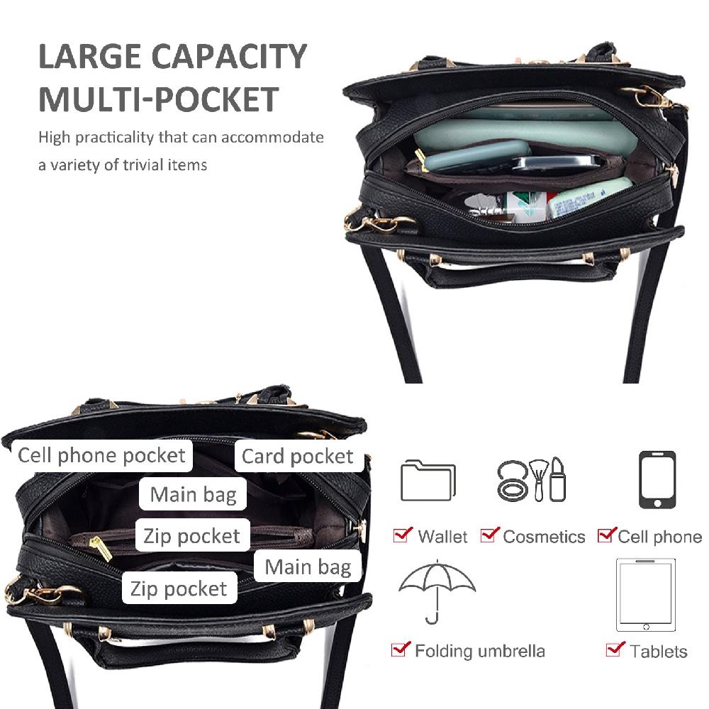 Nicole & Doris Elegant Handbags Women Tote Bag