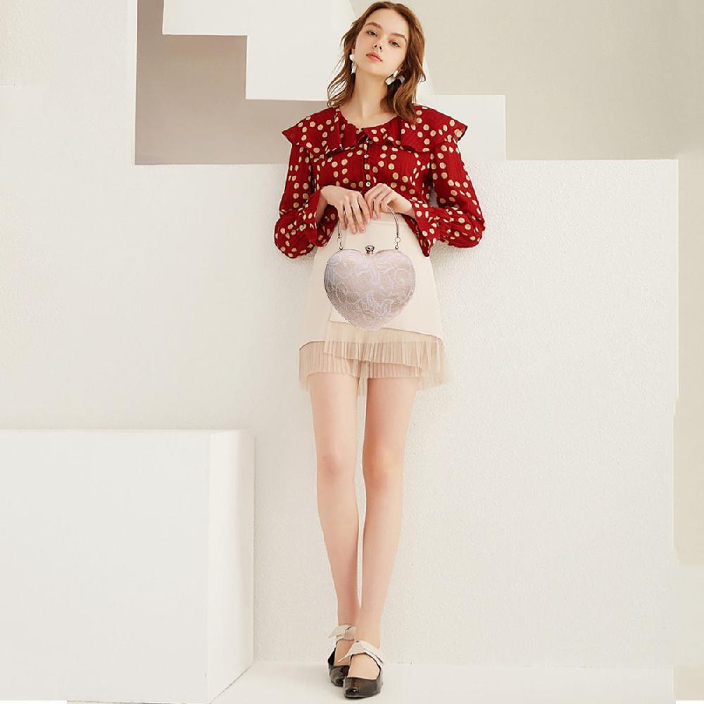 Nicole & Doris Elegant Heart Shape Wallet