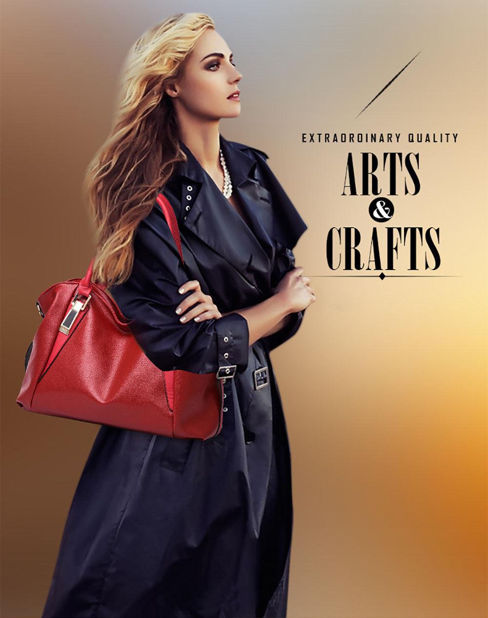 Nicole & Doris Elegant PU Leather Ladies Handbag