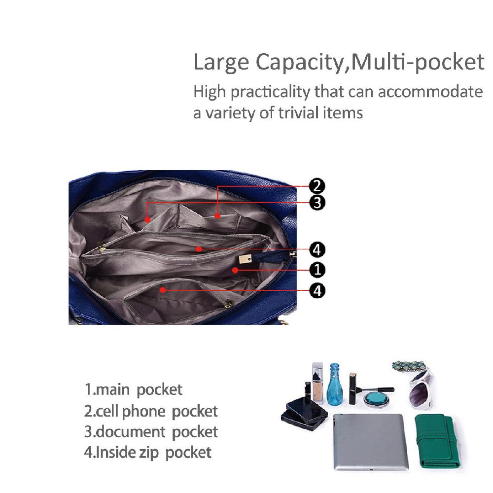 Nicole & Doris Elegant PU Leather Ladies Handbag