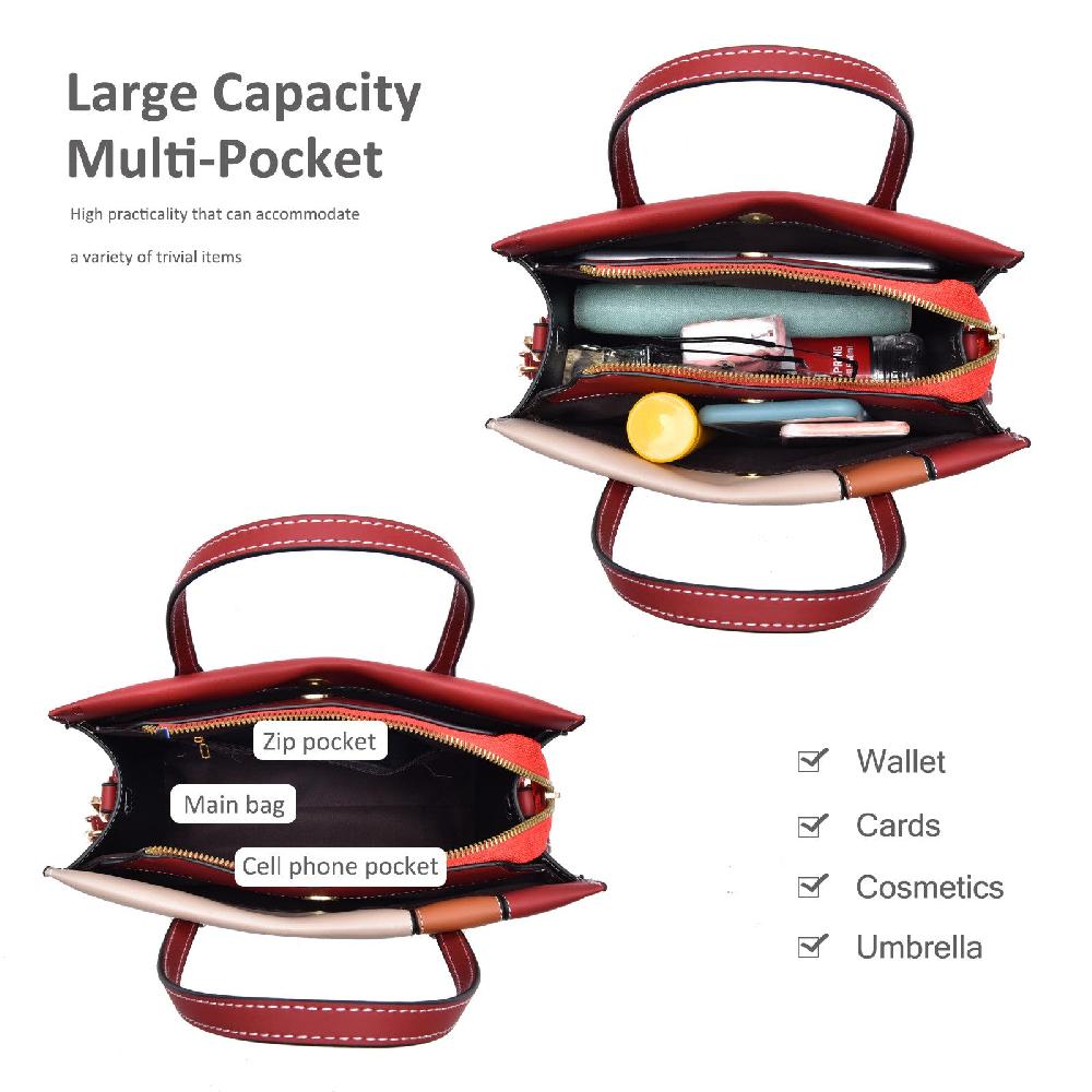 Nicole & Doris Elegant Three Colours Female Handbag