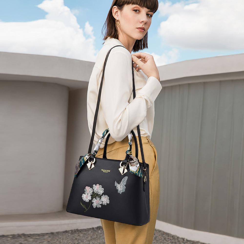 Nicole & Doris Fashion Embroidery Handbag