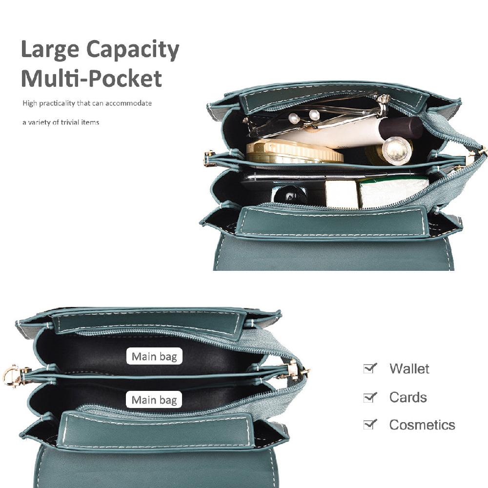 Nicole & Doris Fashion Style Zipper Shoulder Bag