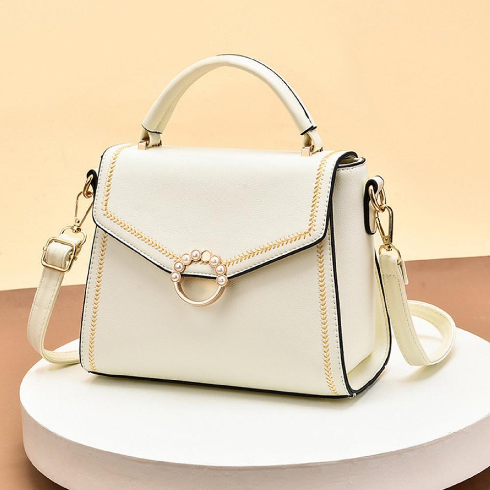 Nicole & Doris Fashion Top Handle Bags Pearl