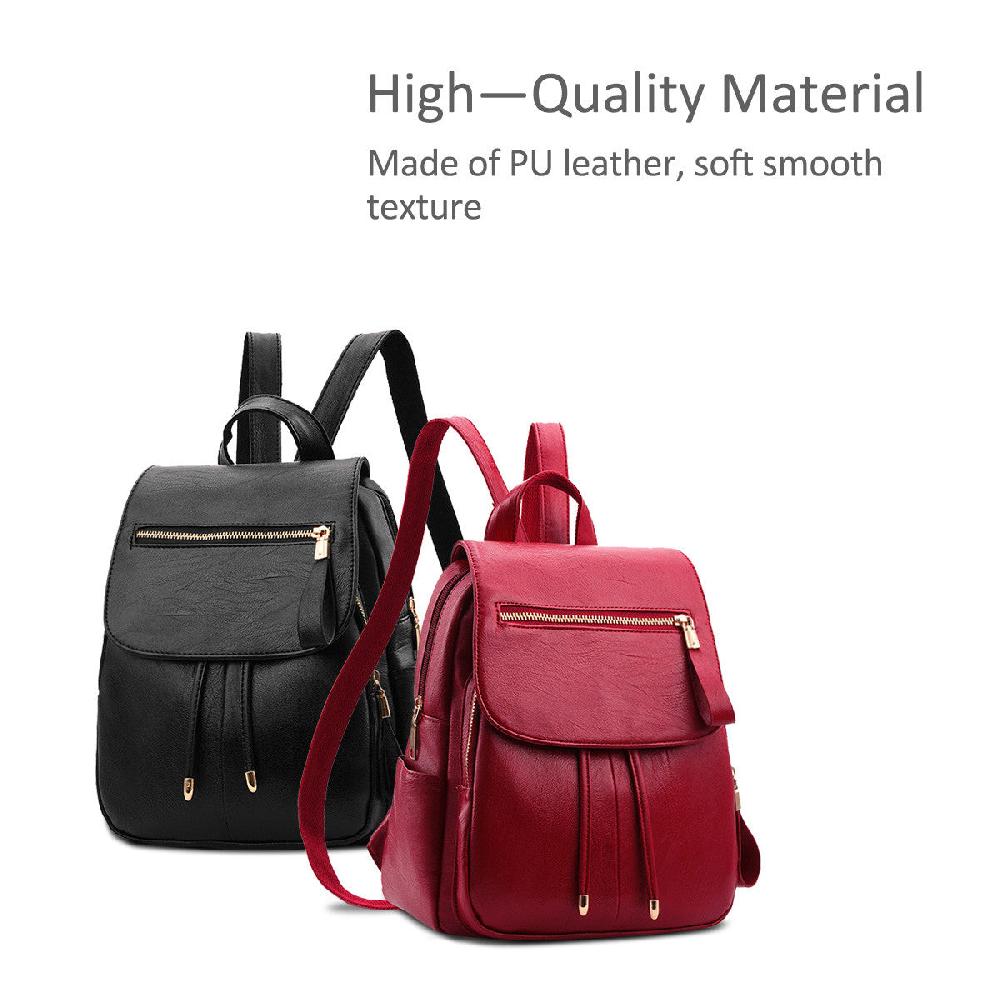 Nicole & Doris Faux Leather Ladies Backpack