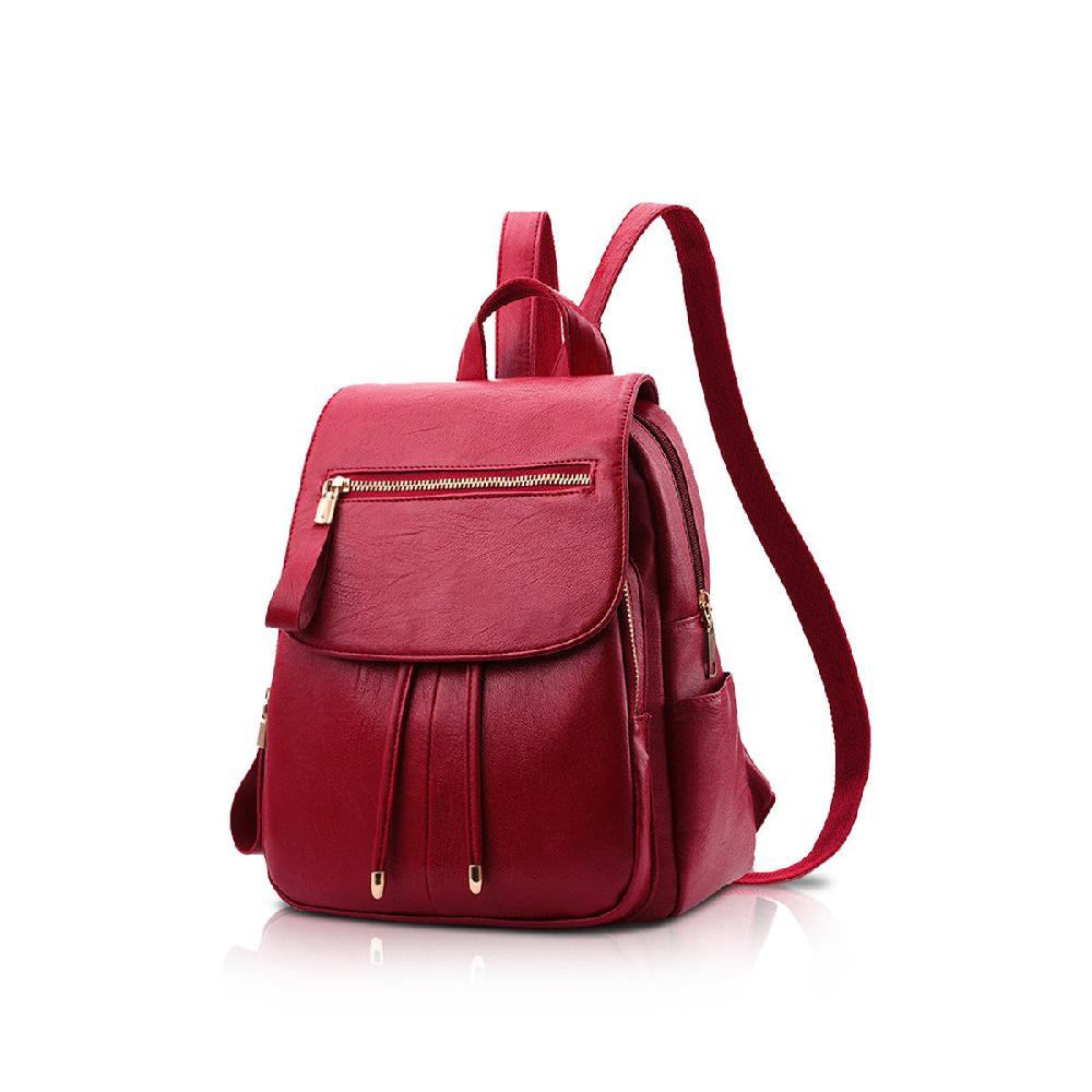 nicole & doris Faux Leather Ladies Backpack