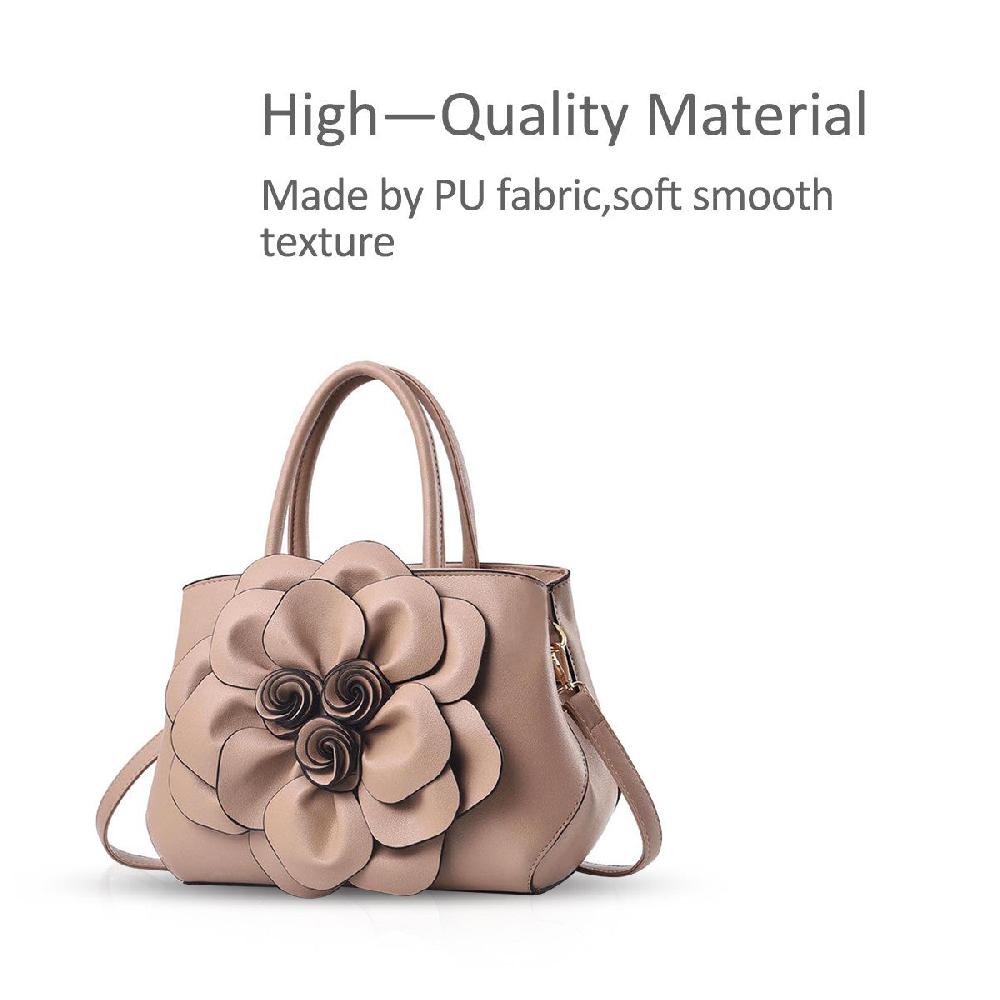 Nicole & Doris Flower Decor Handbag