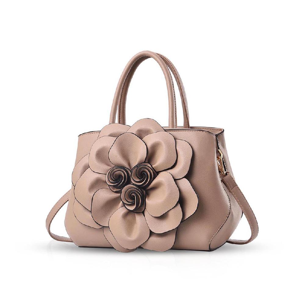 nicole & doris Flower Decor Handbag