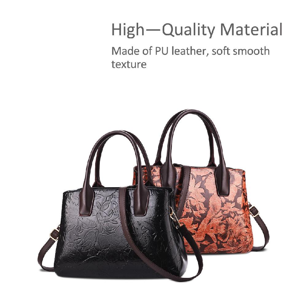 Nicole & Doris Flower Embossed Ladies Messenger Bag