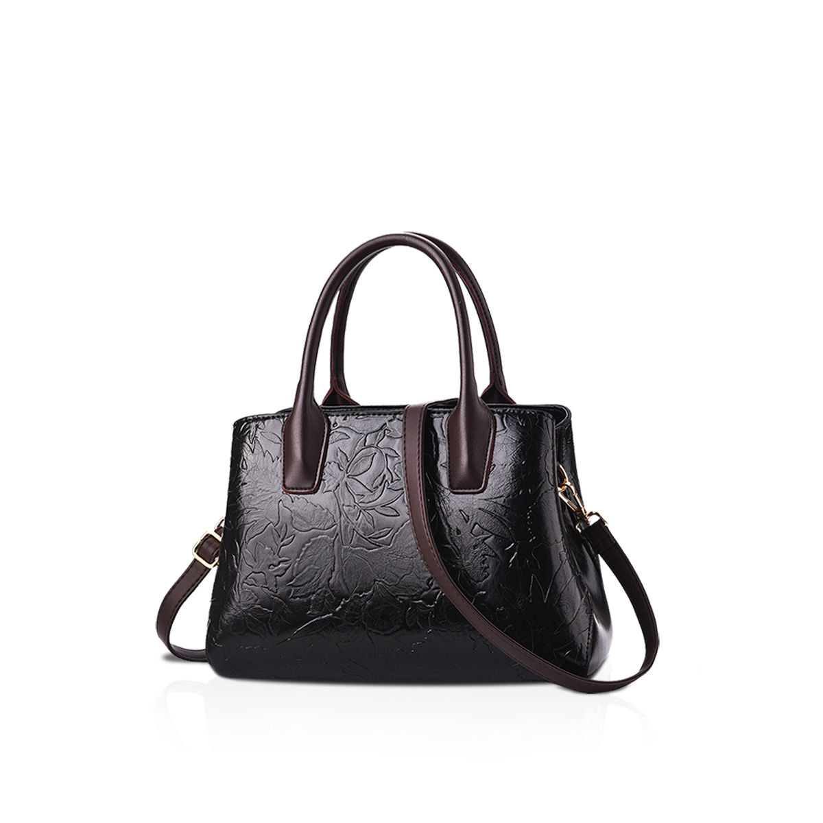 nicole & doris Flower Embossed Ladies Messenger Bag