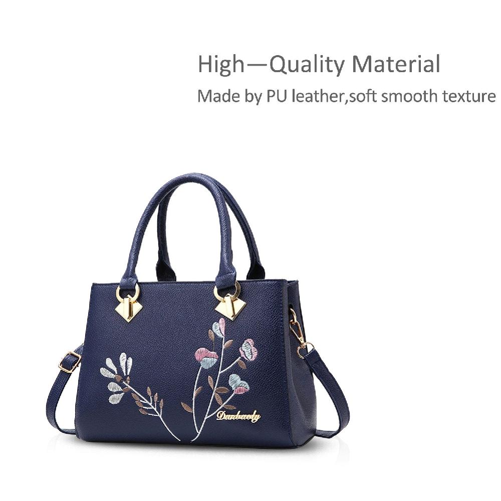 Nicole & Doris Flower Graphic Handbag