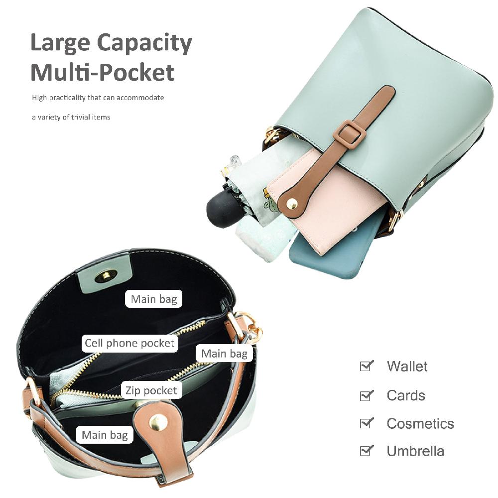 Nicole & Doris Girl's Mini Bucket Bag