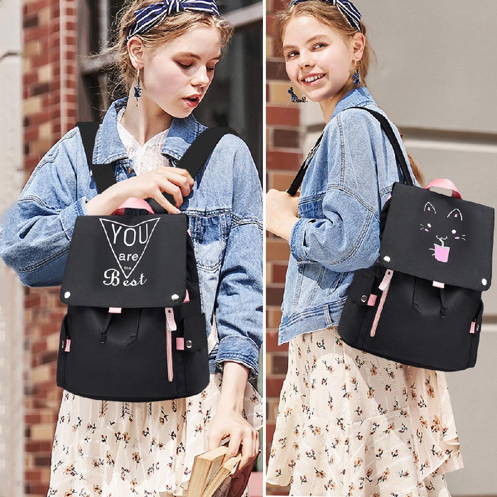 Nicole & Doris Girls Graphic Backpack