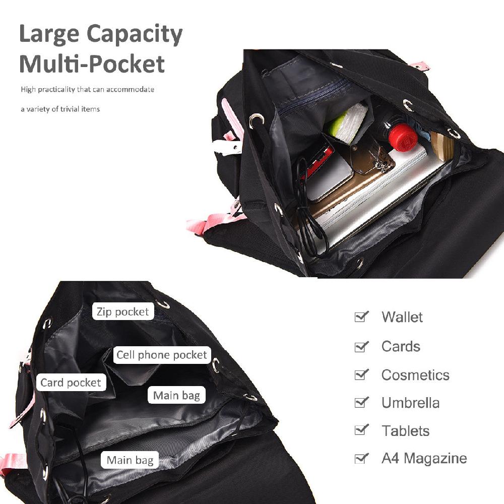 Nicole & Doris Girls Graphic Backpack