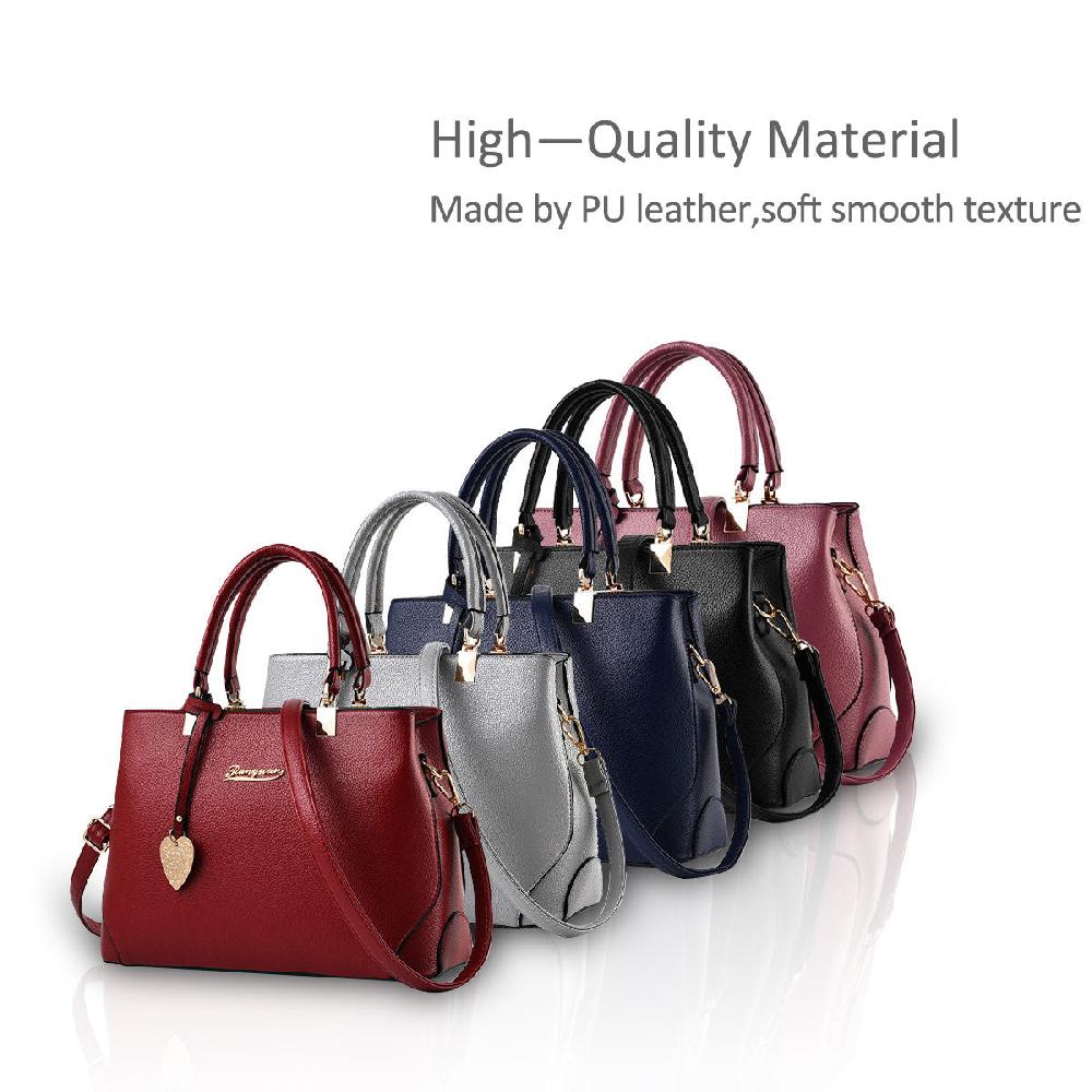 Nicole & Doris Gold Leaf Bag Charm Ladies Handbag