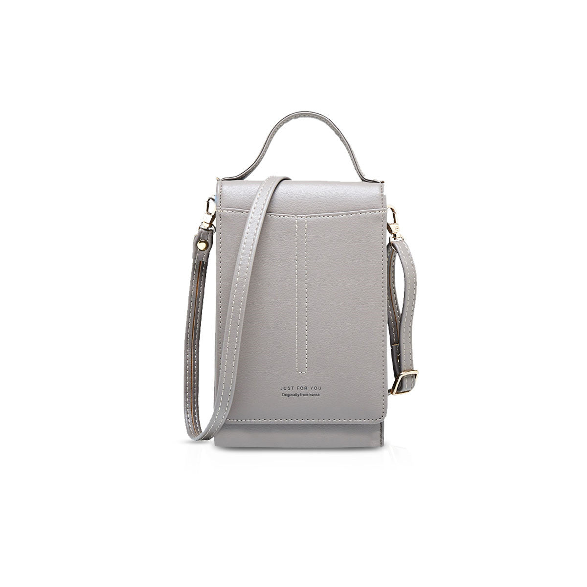 nicole & doris Gray Mini Ladies Wallet