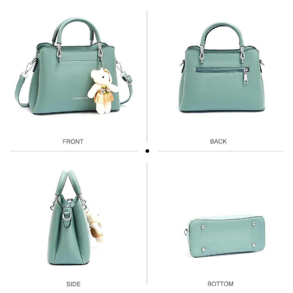 Nicole & Doris Handbag With Bear Pendant