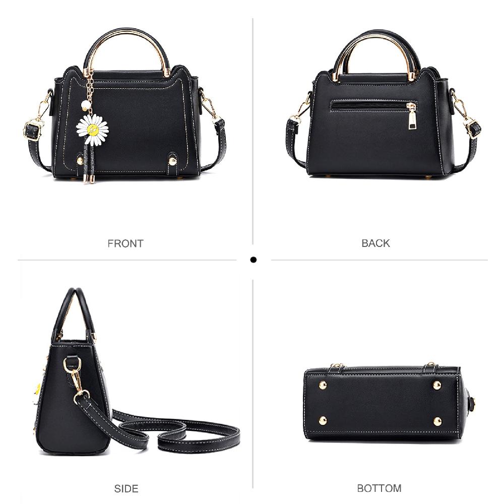 Nicole & Doris Handbag With Flower Pendant