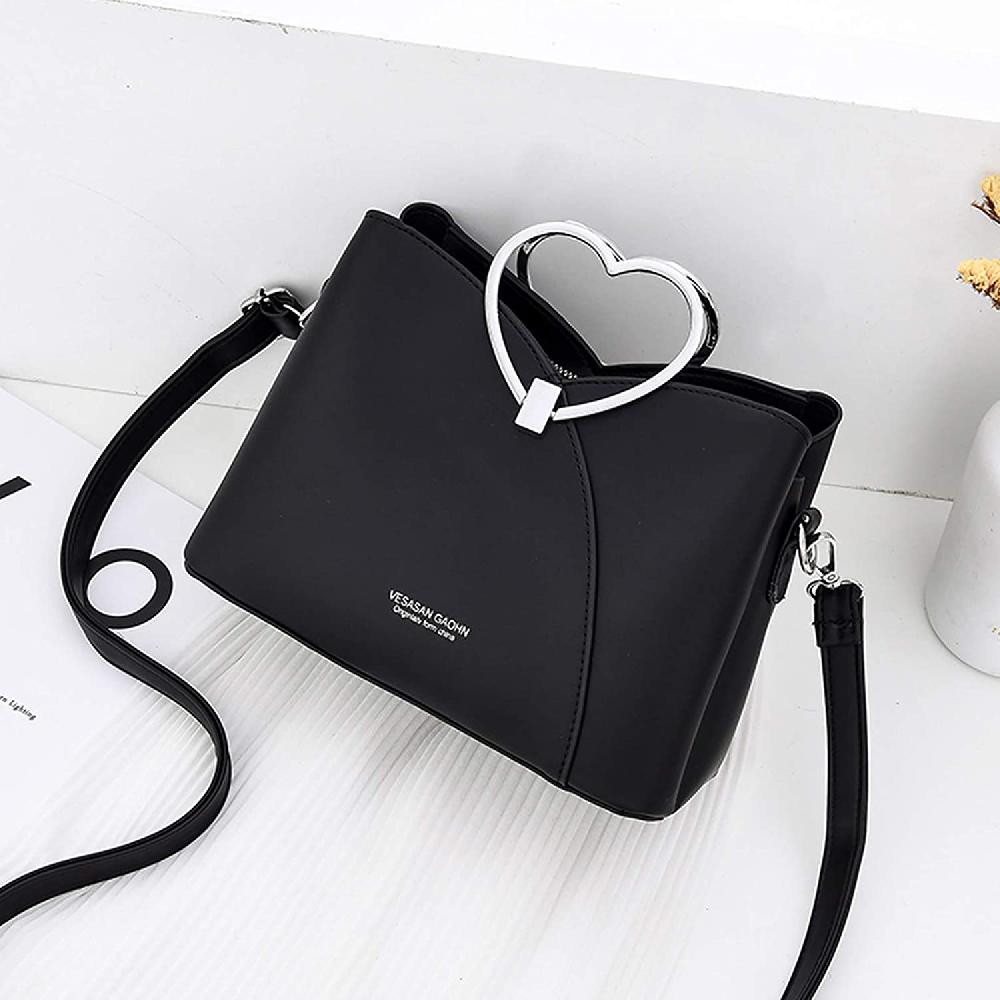 Nicole & Doris Heart Decor Messenger Bag