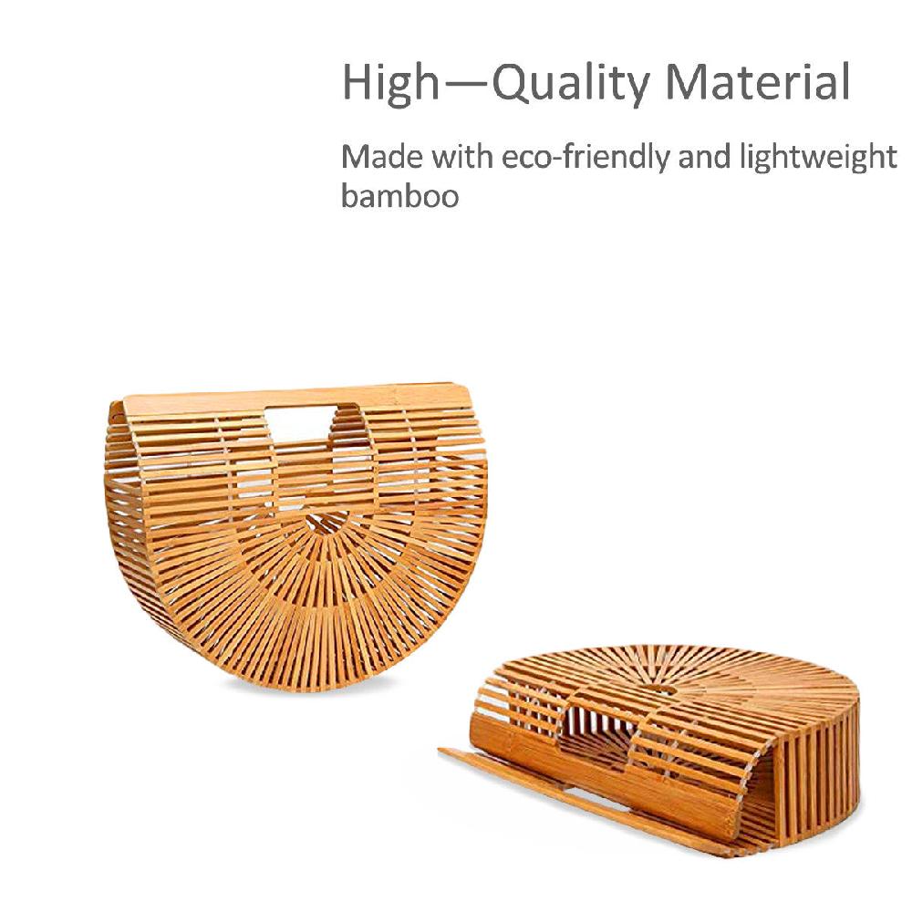 Nicole & Doris Hollowed Out Organza Handbag